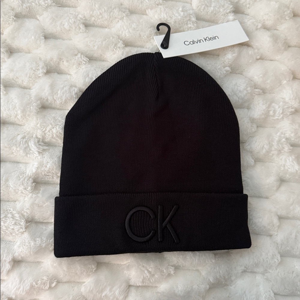 Calvin Klein Dark Knit Beanie